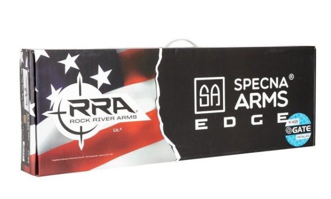 Specna Arms RRA SA-E05 EDGE Carbine mit ASR Mosfet Black/Tan AEG 0,5 Joule
